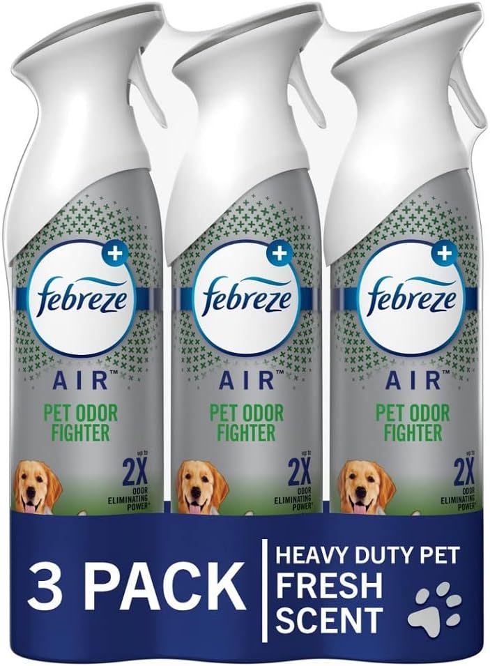 Febreze Air Freshener Spray, Heavy Duty Pet Odor [...]