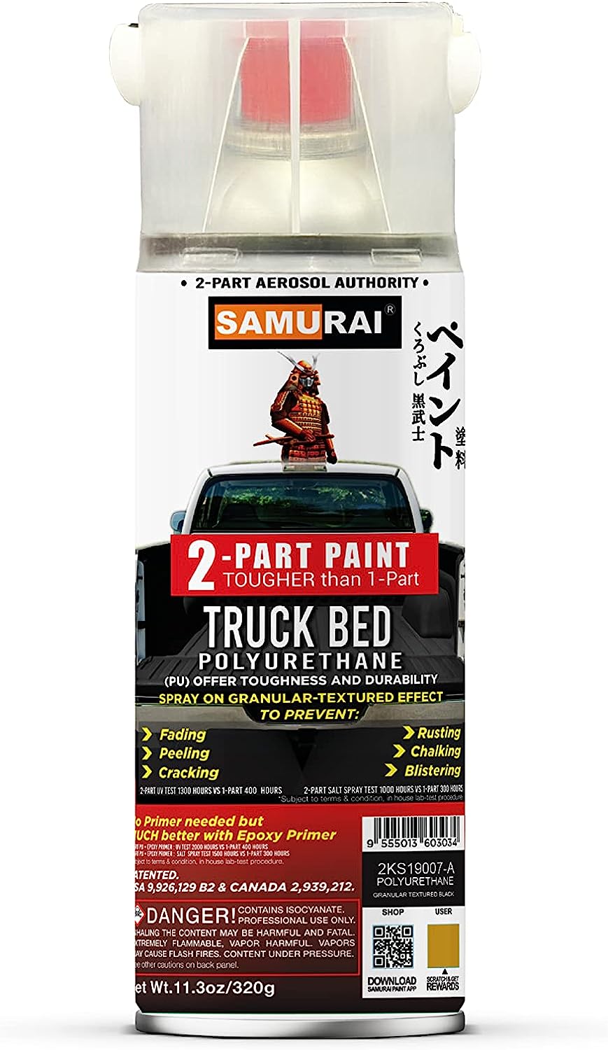 Spray Paint for Truck Bed Liner Samurai 2k Use on [...]