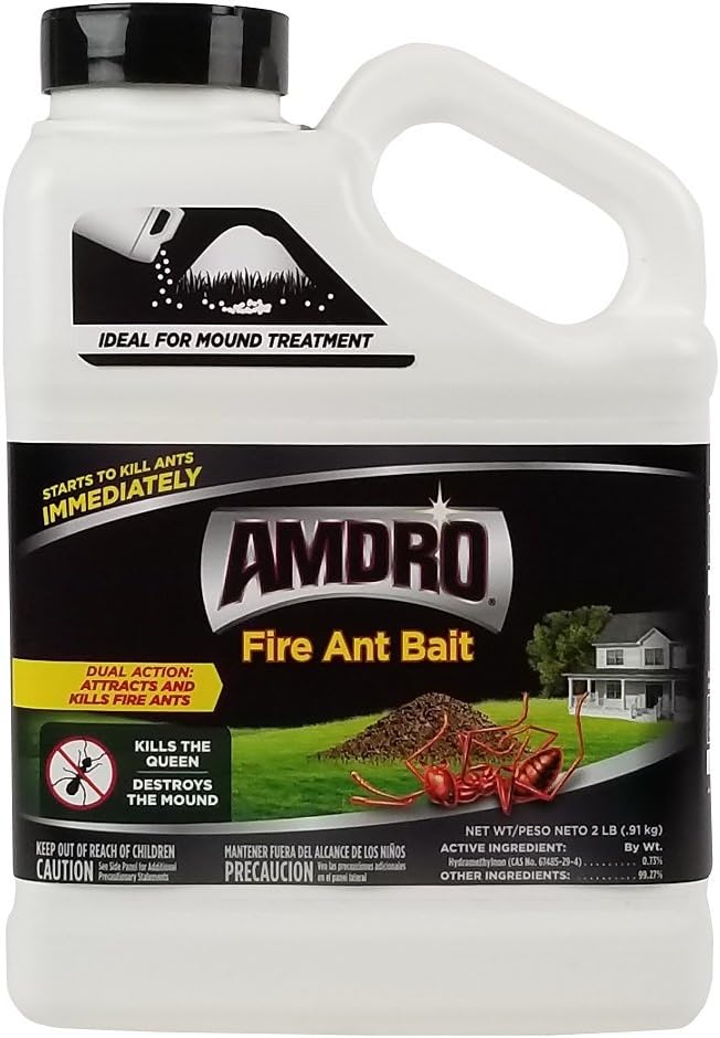 AMDRO Fire Ant Bait Granules, 2 Pound