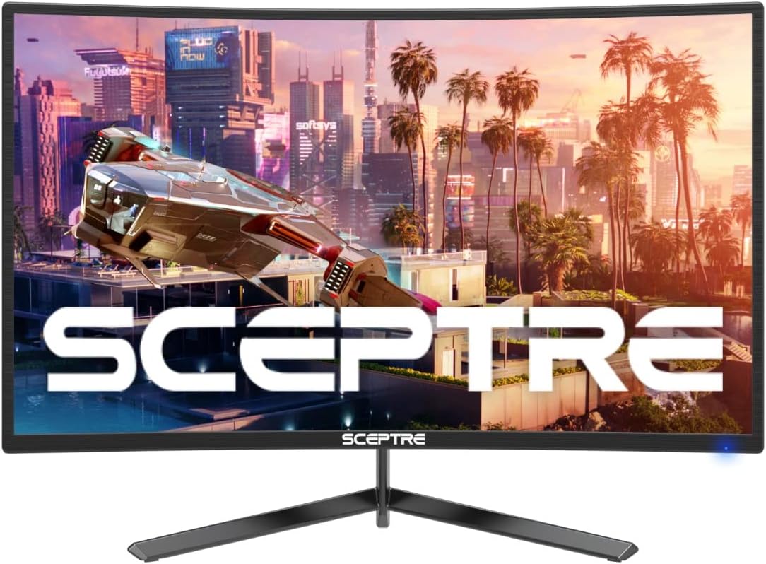 Sceptre 24-inch Curved Gaming Monitor 1080p up to [...]