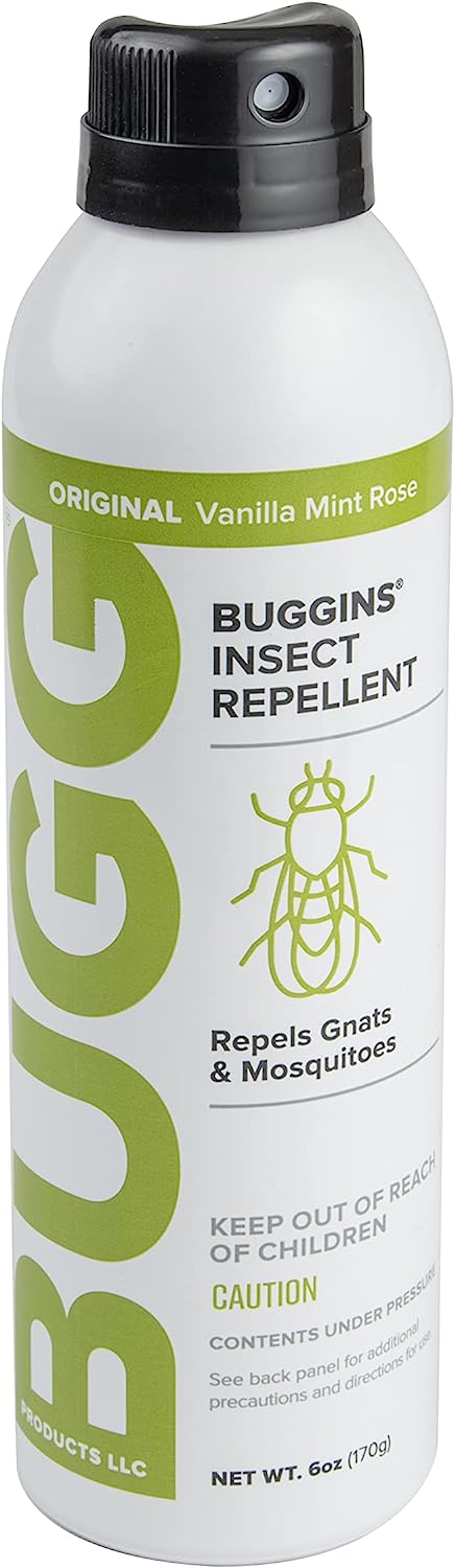 BUGGINS Original Gnats & Mosquitoes Insect Repellent [...]