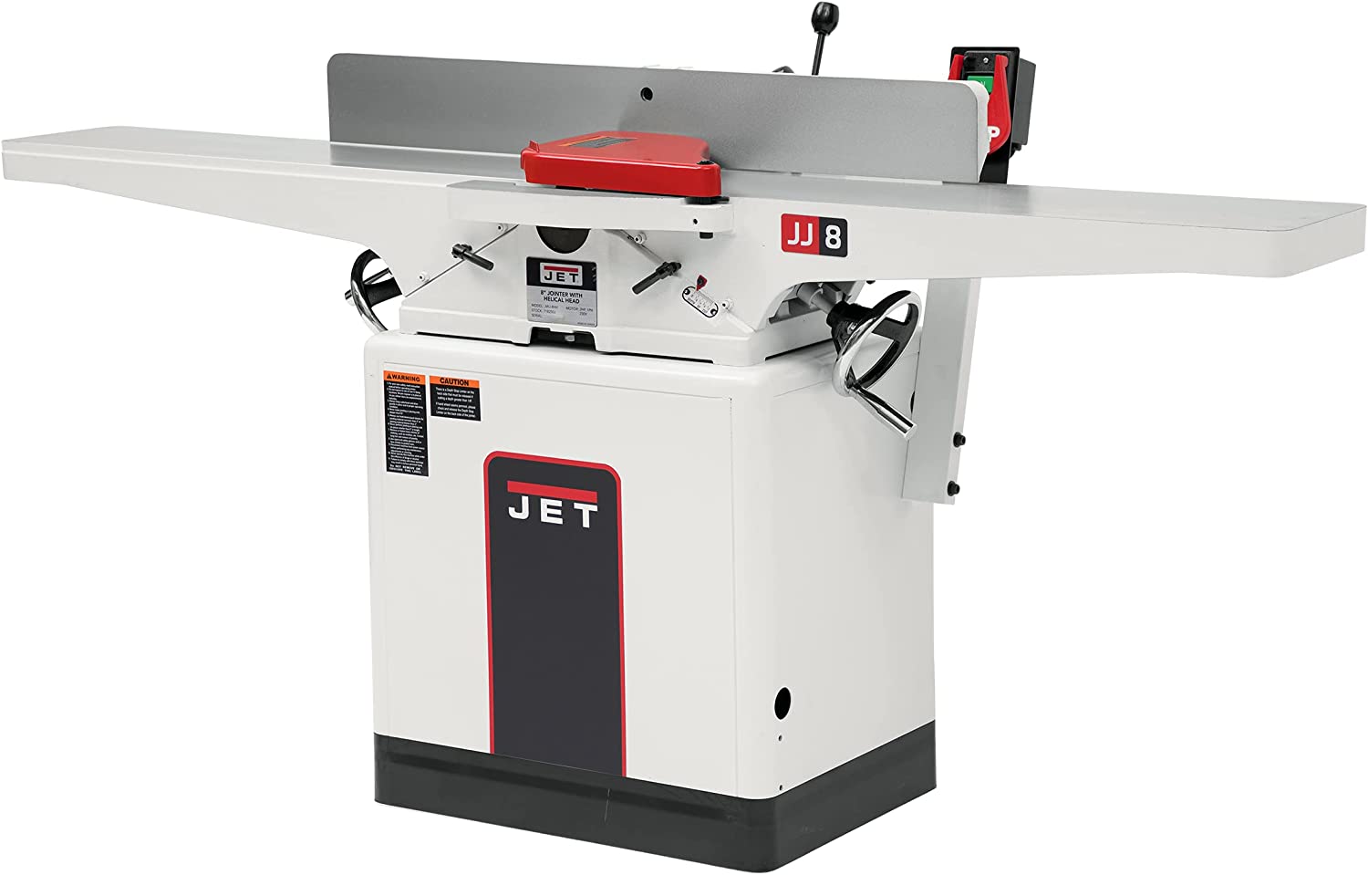 JET JWJ-8HH, 8-Inch Jointer, Helical Head, 2HP, 1Ph [...]
