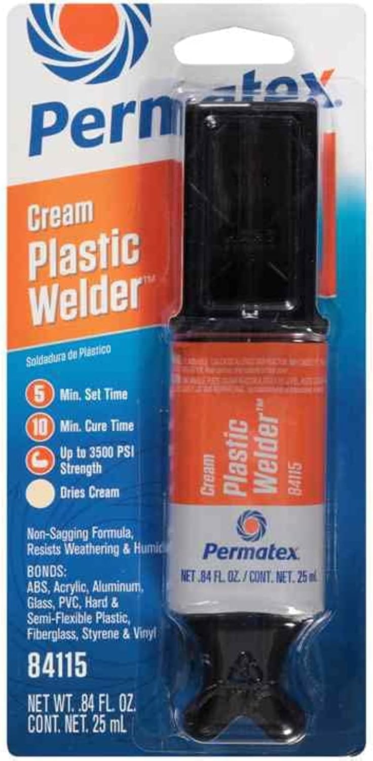 Permatex 84115 5-minute Plastic Weld Adhesive, 0.84 [...]