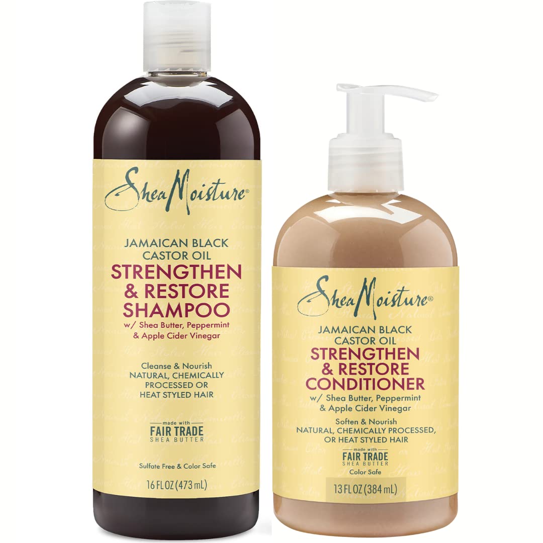 Shea Moisture Shampoo and Conditioner Set, Jamaican [...]