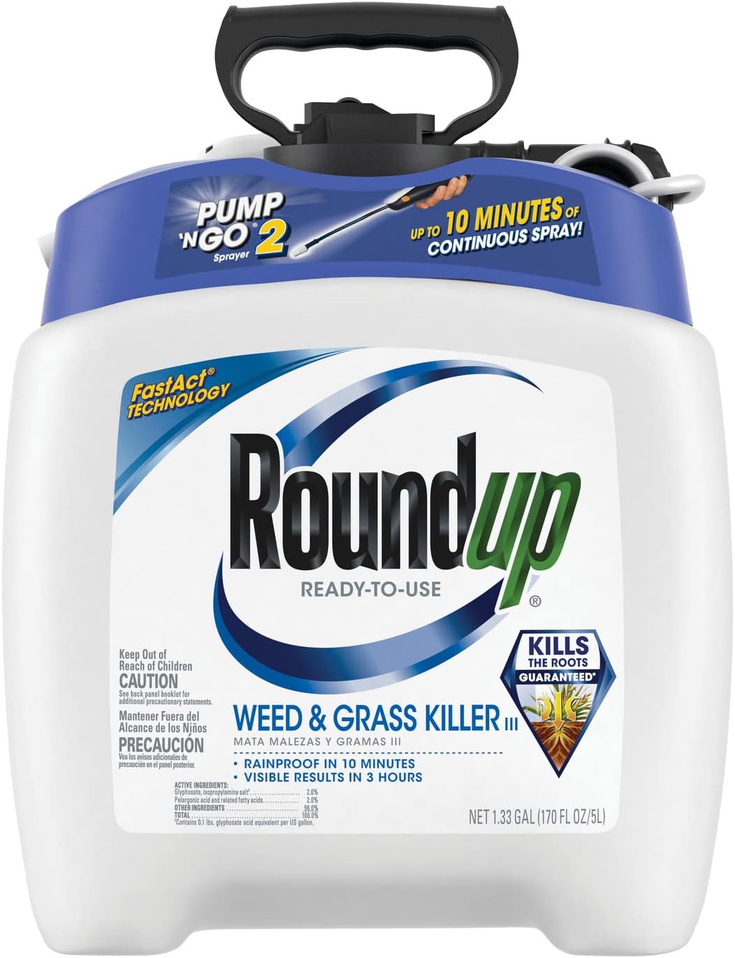Roundup Ready-To-Use Weed & Grass Killer III -- with [...]