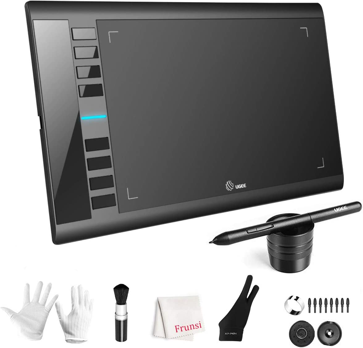 UGEE M708 10 x 6 inch Large Drawing Tablet with 8 Hot [...]