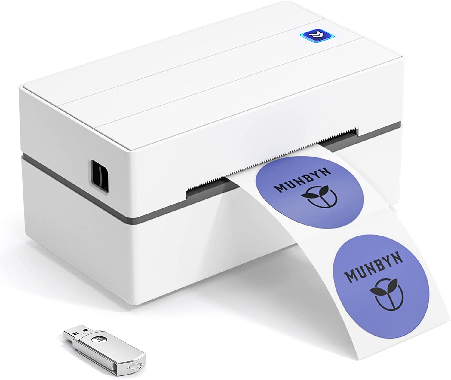 MUNBYN Shipping Label Printer P130, 4x6 USB Thermal [...]