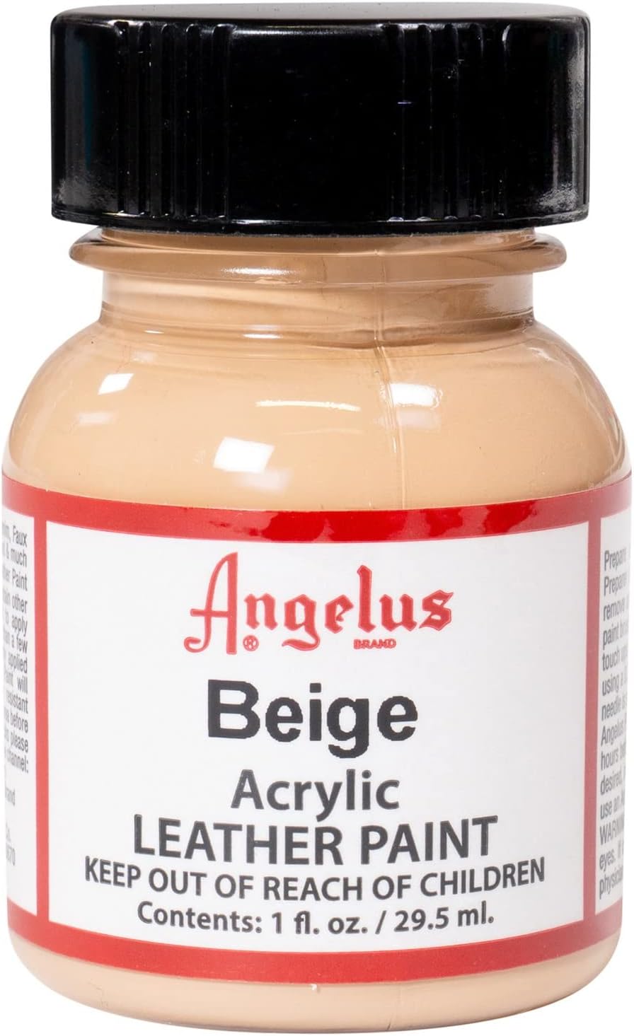 Angelus Acrylic Leather Paint - 1 Ounce, Beige