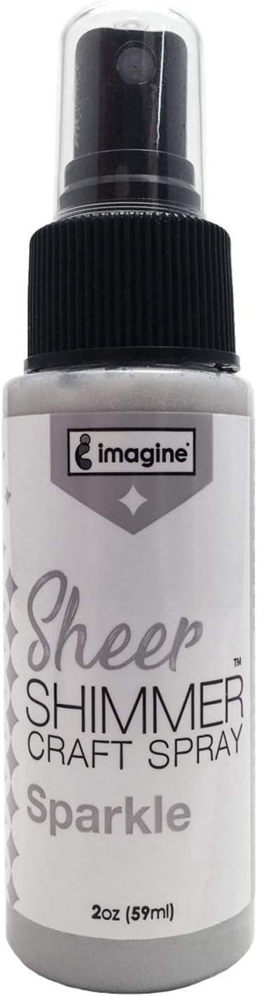 Imagine Crafts Sheer Shimmer Spritz Spray, Sparkle [...]