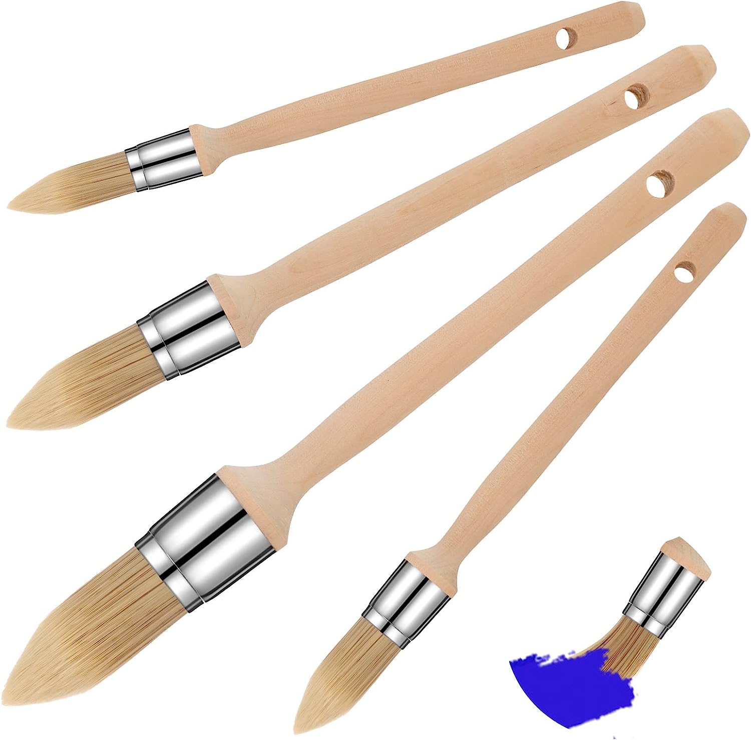 4 Pieces Trim Paint Brush Edge Painting Tool with [...]