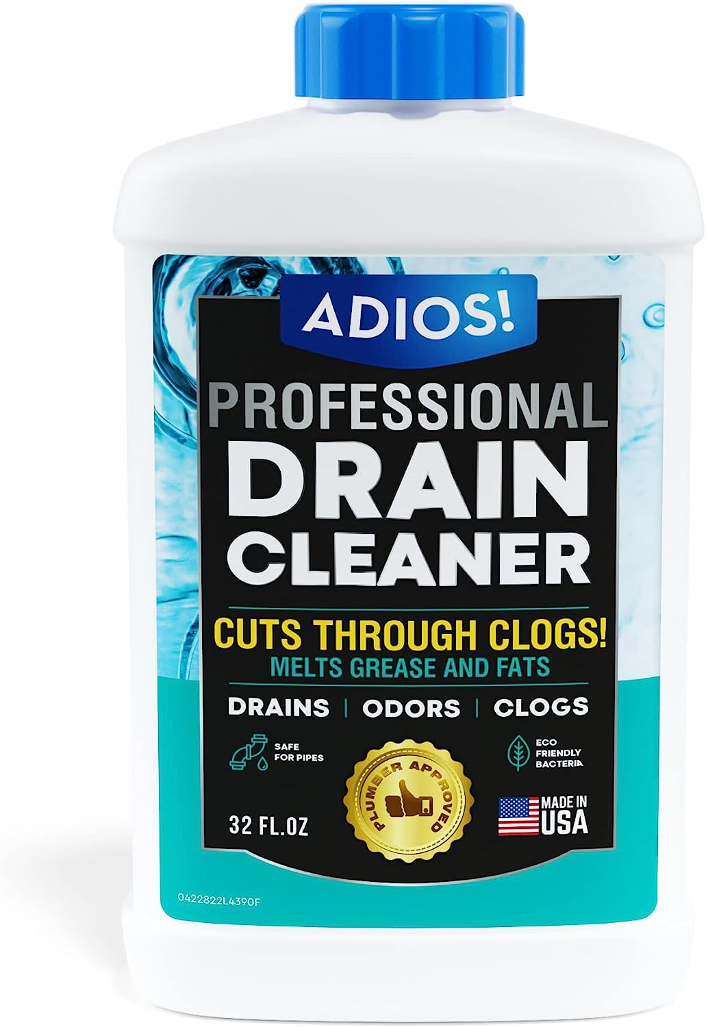 Adios! Enzyme Drain Cleaner for Kitchen Sinks, Stops [...]