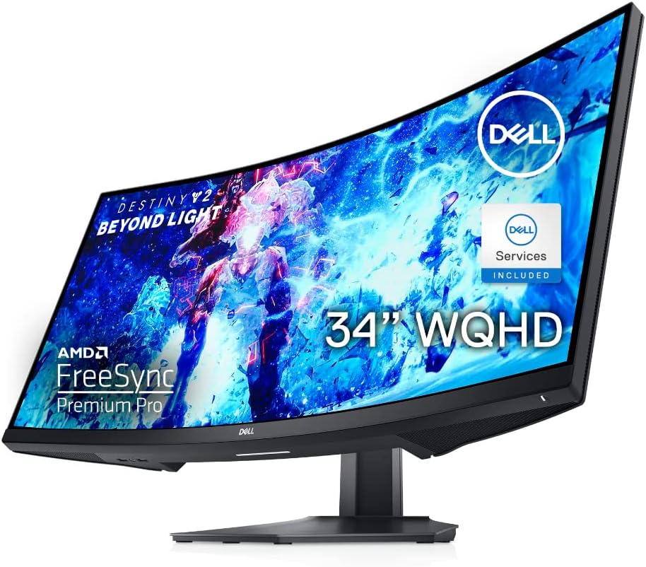 Dell Curved Gaming, 34 Inch Curved Monitor with 144Hz [...]