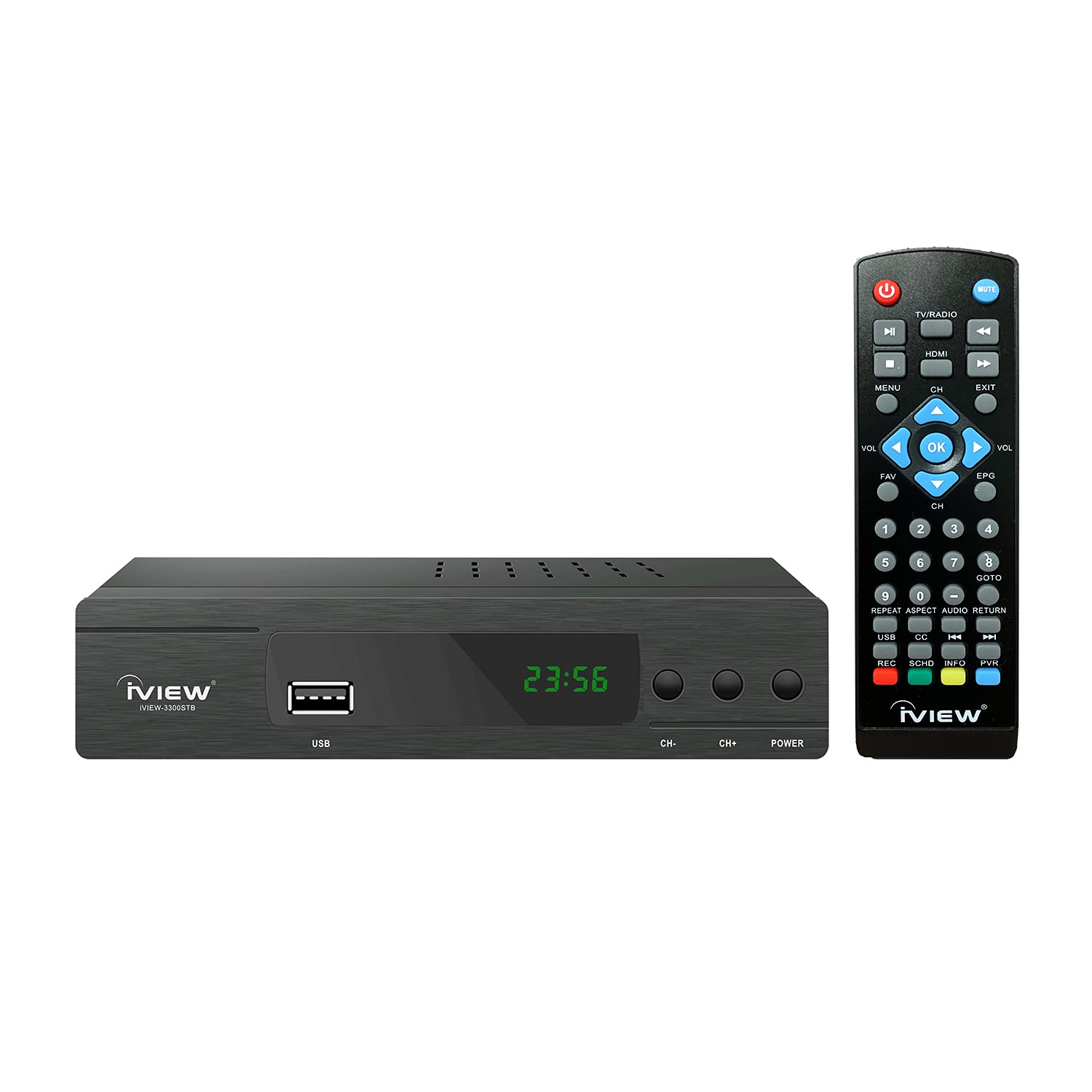 iView 3300STB ATSC Converter Box with Recording, Media [...]