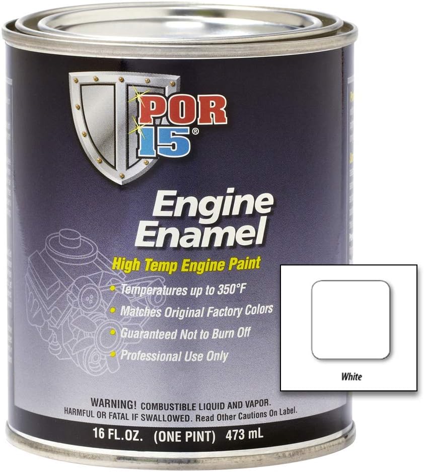 POR-15 Engine Enamel, High Temperature Engine Paint, [...]