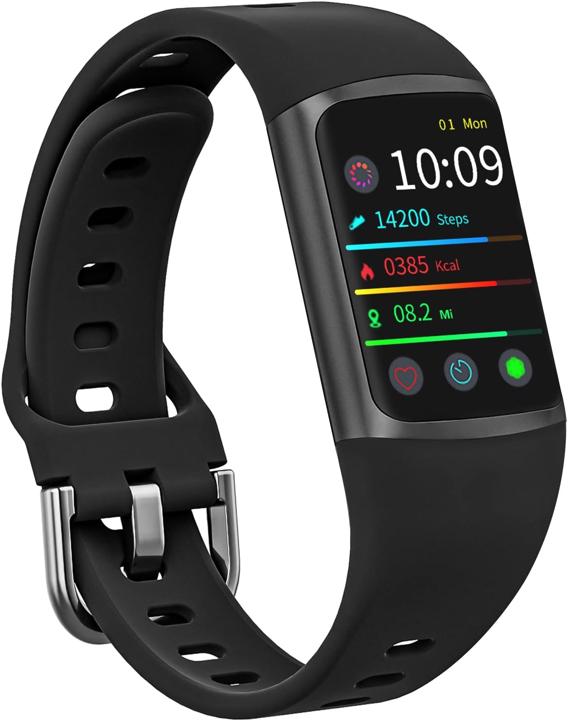 FITVII Fitness Tracker with 24/7 Heart Rate and Blood [...]