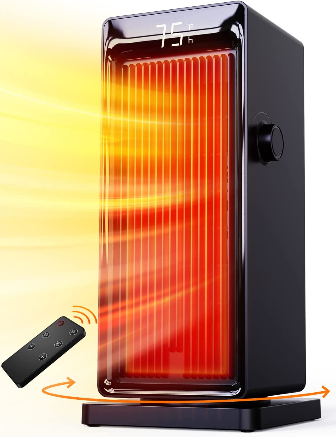 Space Heater, SANVINDER 1500W Portable Heater for [...]