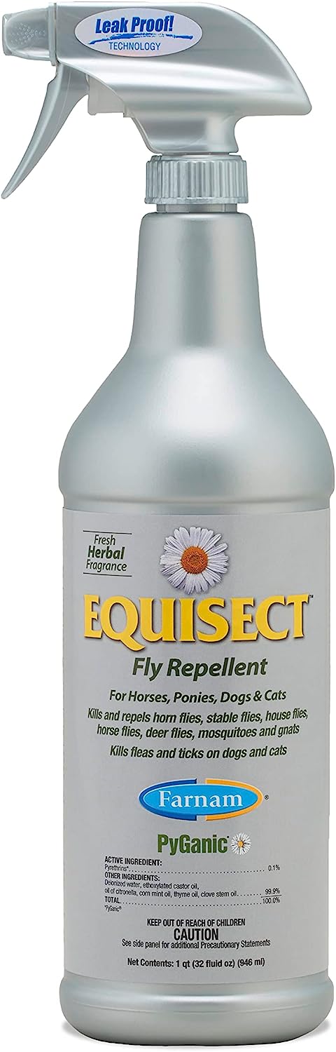 Farnam Equisect Botanical Fly Repellent for Horses, [...]