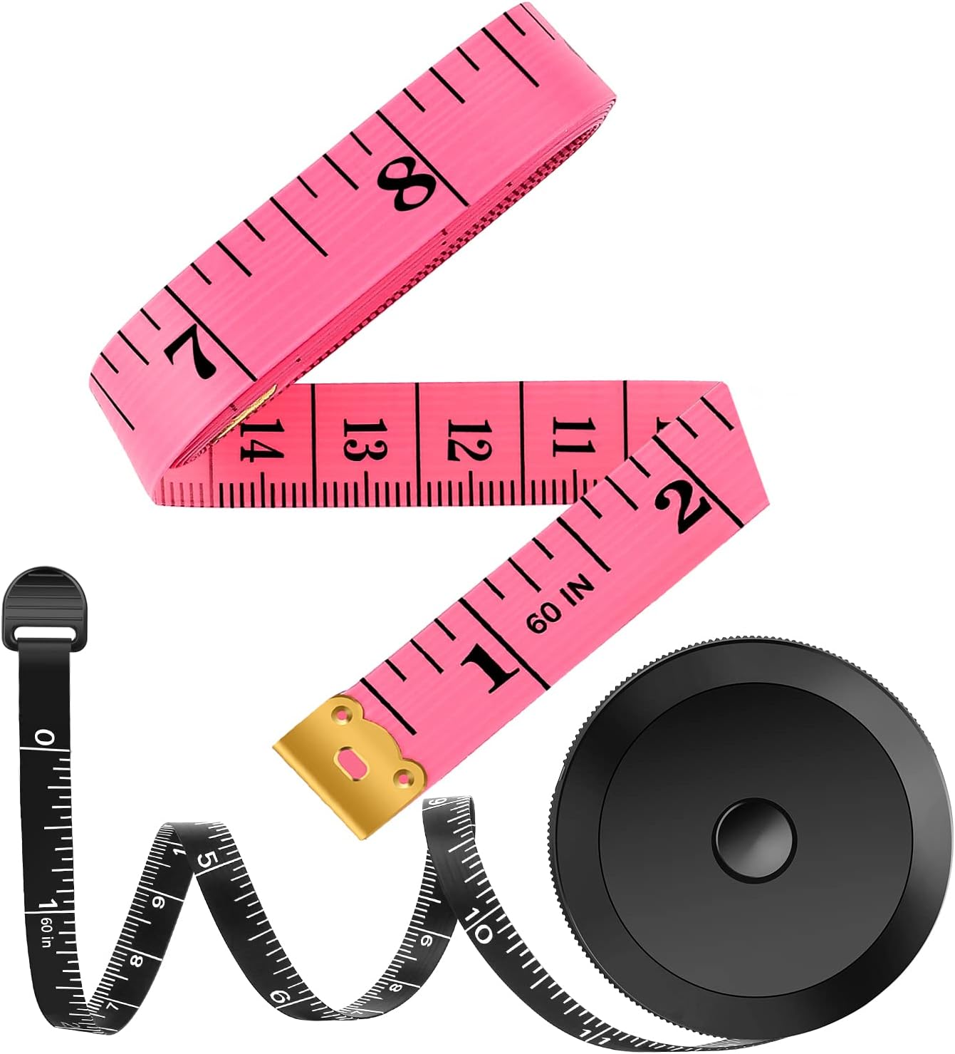 2 Pack Tape Measure Measuring Tape for Body Fabric [...]