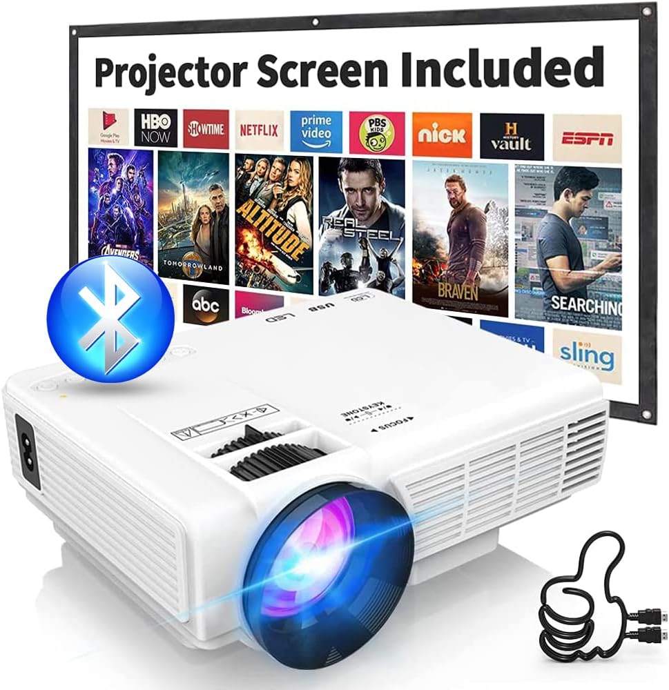 2023 Updated Mini Projector with Bluetooth and [...]