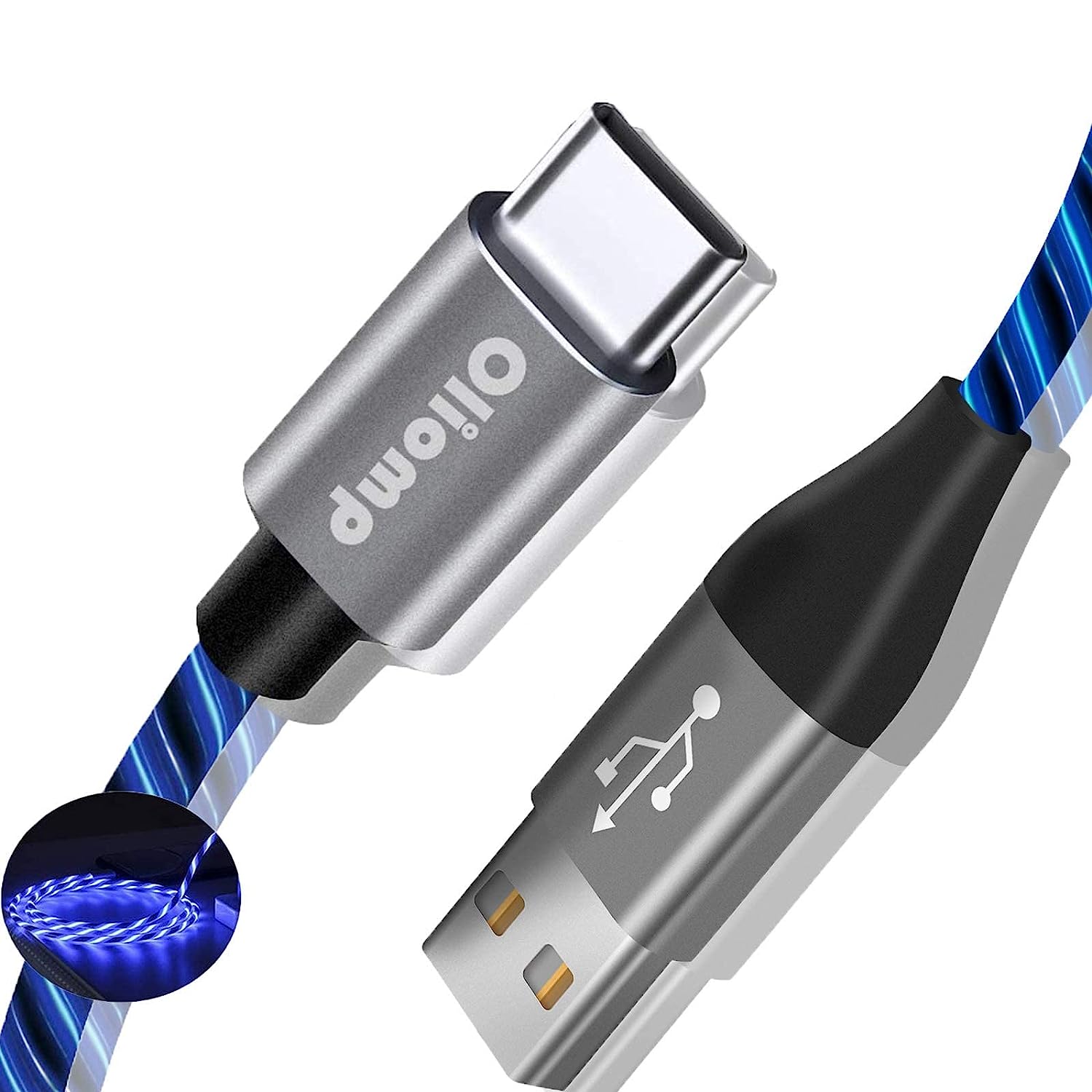 Oliomp USB C Cable, 3ft Type C Charging Cable Fast [...]