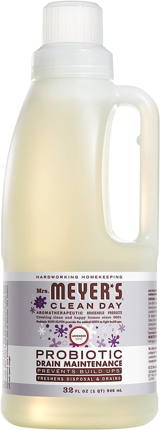 Mrs. Meyer's Probiotic Drain Maintenance Liquid, [...]
