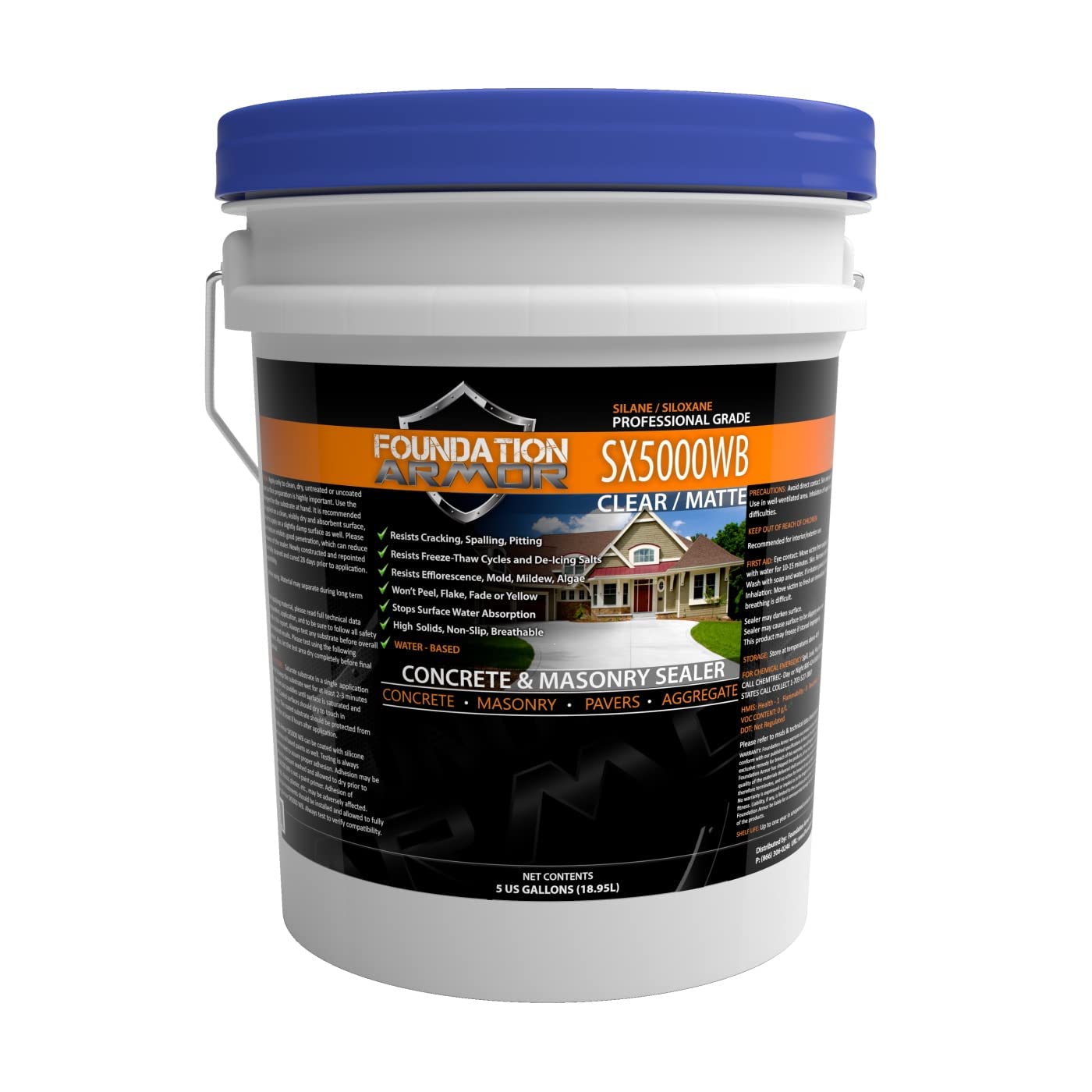 Foundation Armor 5-Gal. SX5000 WB DOT Approved Water [...]