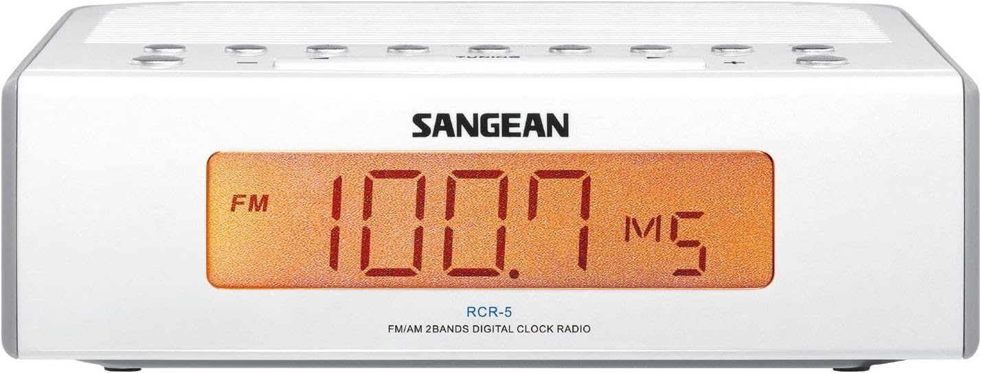 Sangean RCR-5 Digital AM/FM Alarm Clock Radio