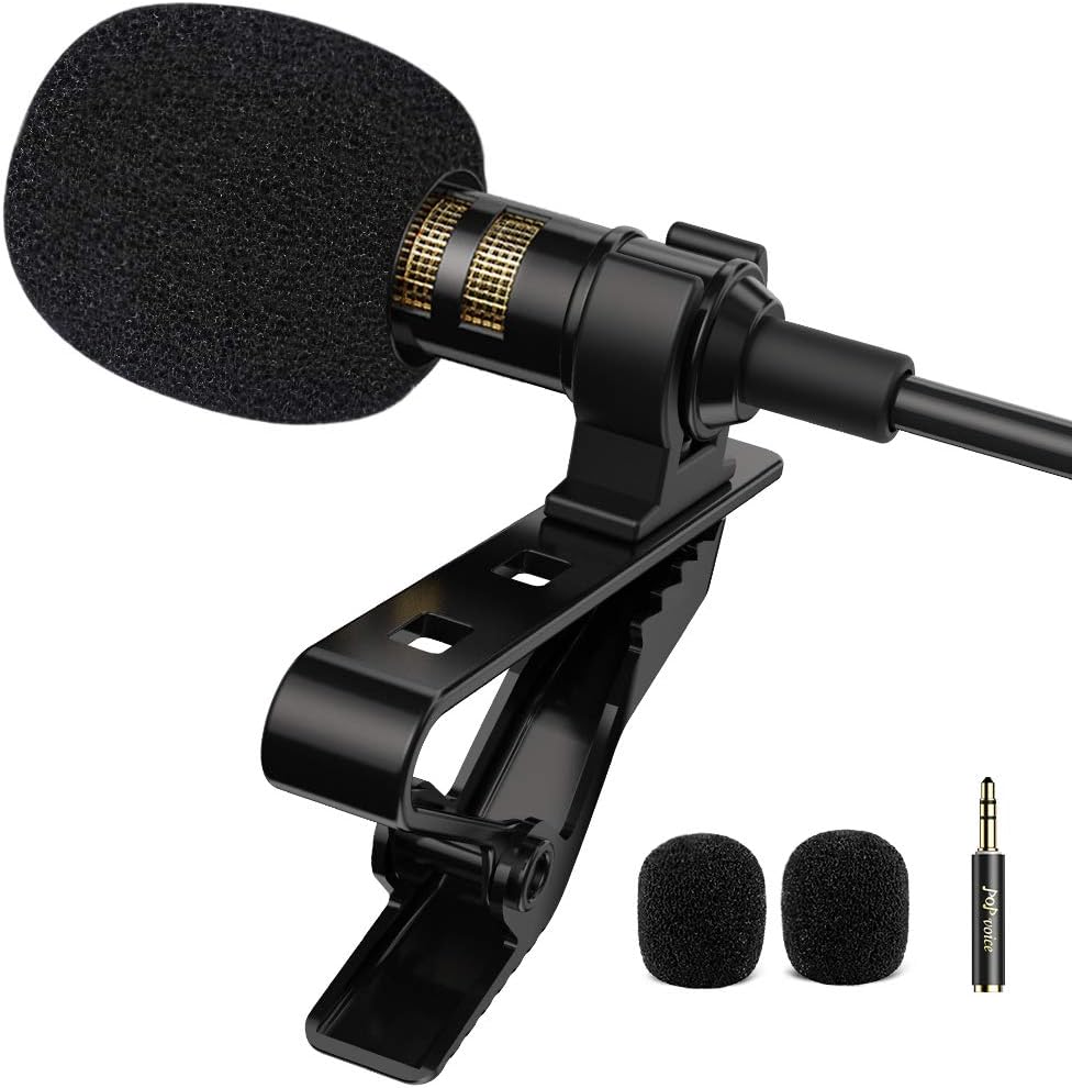 PoP voice Professional Lavalier Lapel Microphone [...]