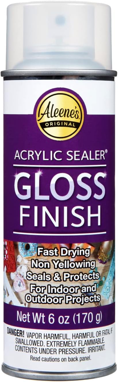 Aleene's 26412 Spray Gloss Finish, 6 Oz Acrylic [...]