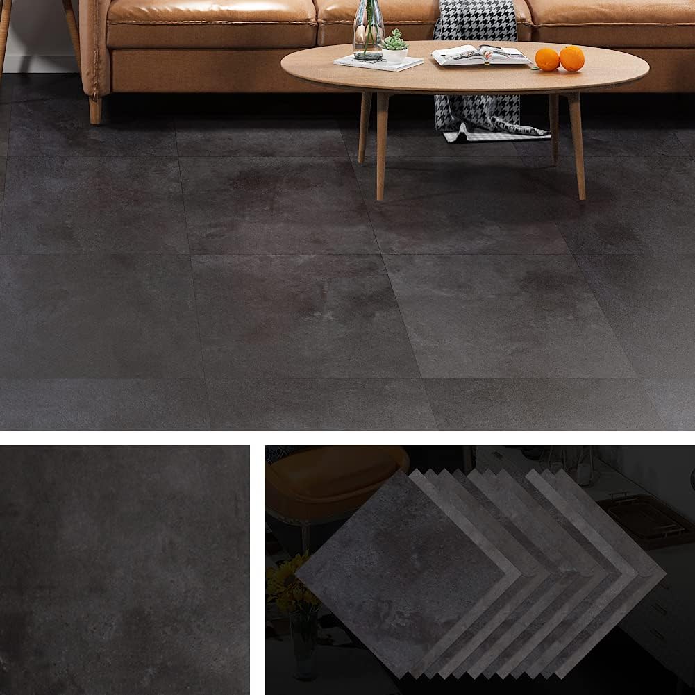 Livelynine 32-Pack Removable Floor Tiles Peel and [...]