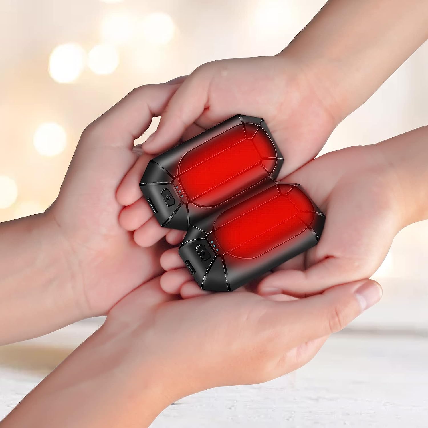 2 Pack Hand Warmers Rechargeable, Electric Hand Warmer [...]