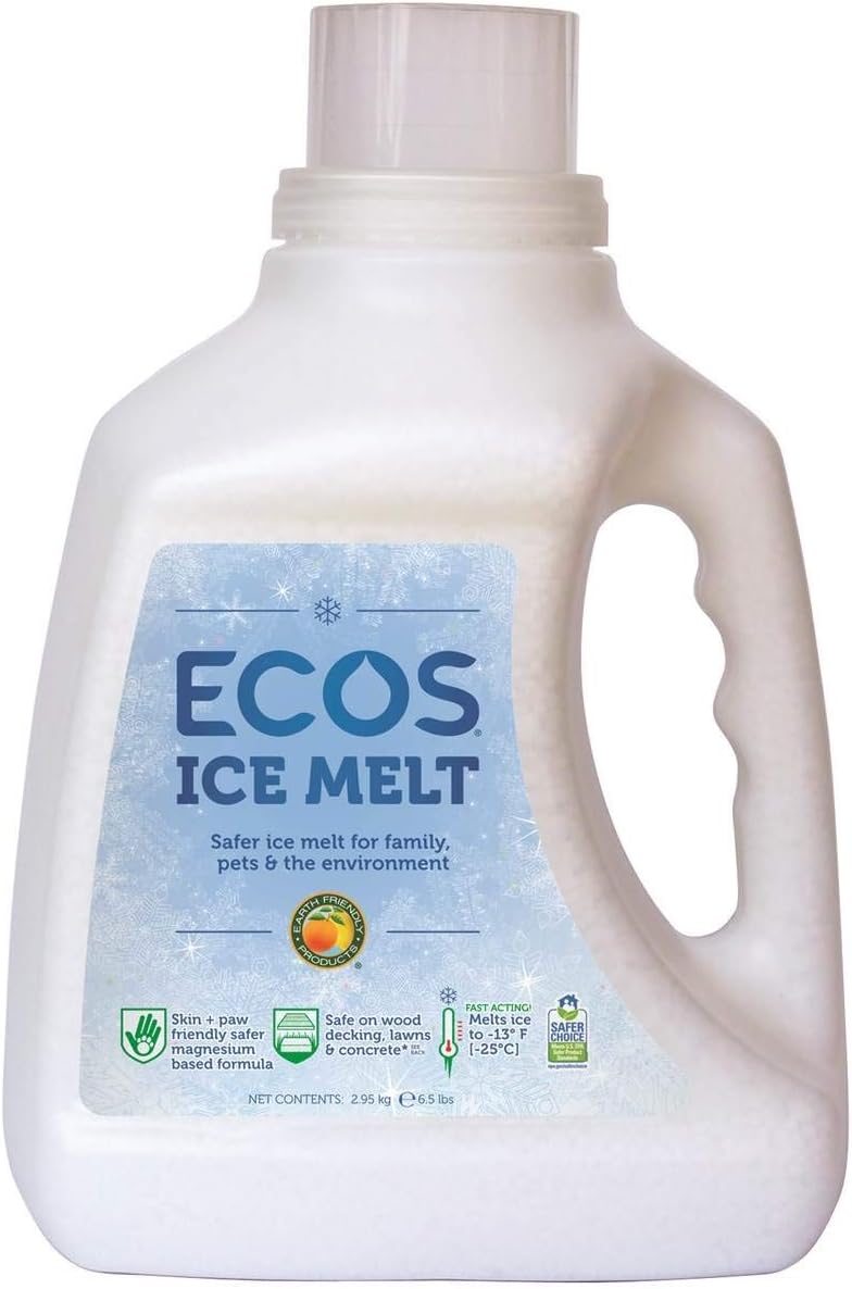 ECOS Ice Melt Magnesium Chloride Pellets Pet Paw, [...]
