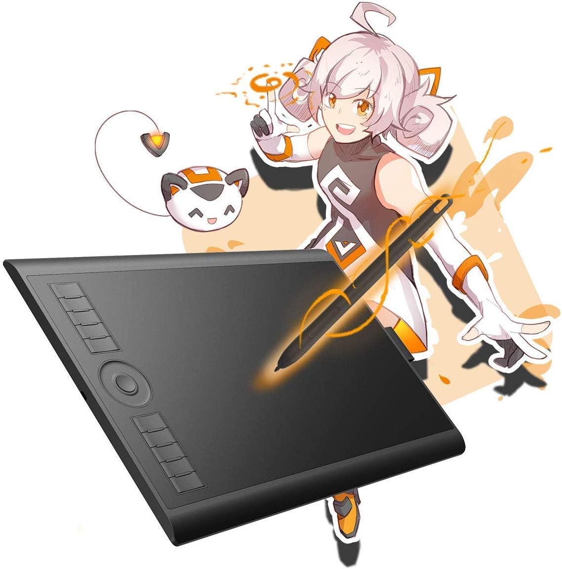 GAOMON M10K 10 x 6.25 Inches Graphic Drawing Tablet [...]