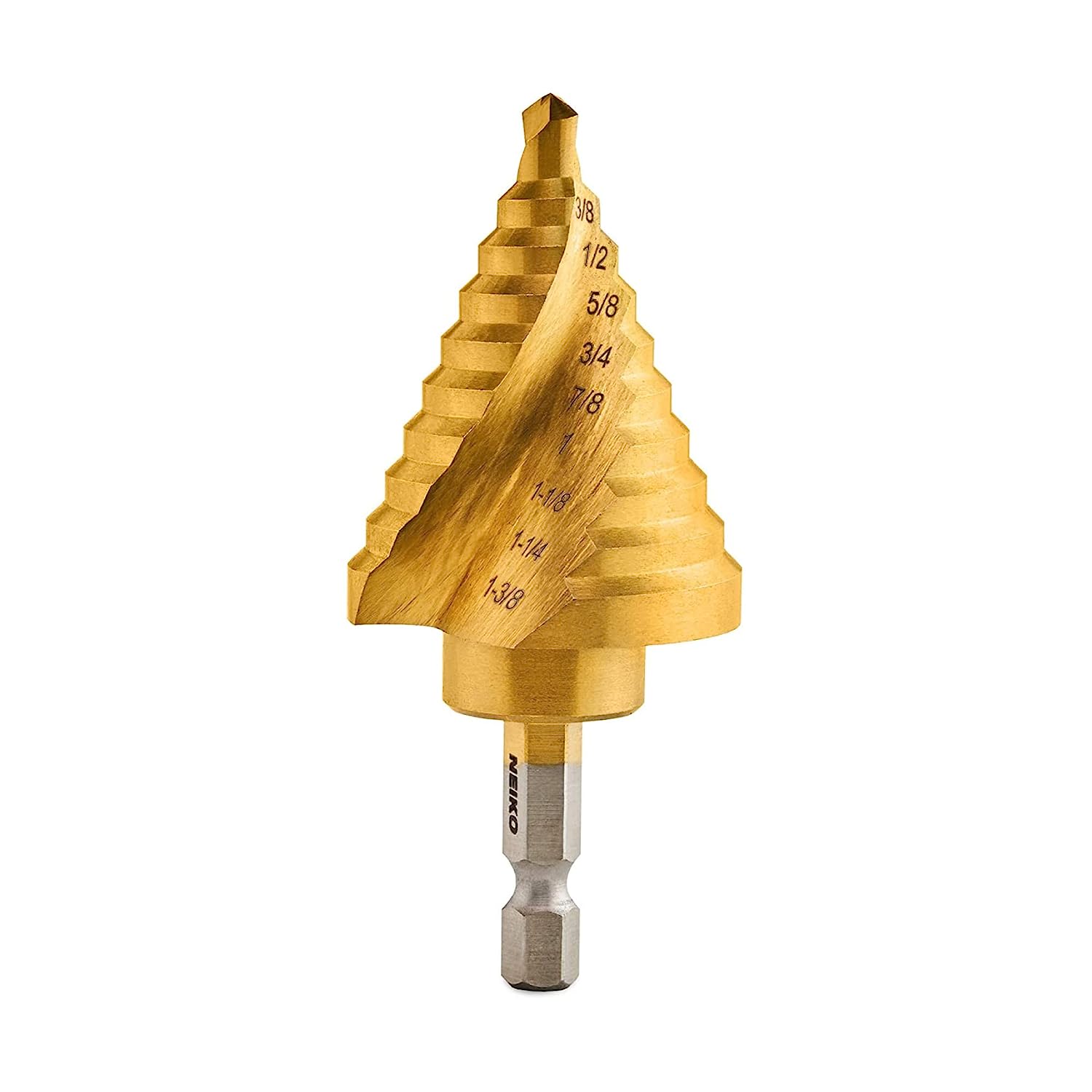 NEIKO 10174A Quick Change Spiral Grooved Step Drill [...]