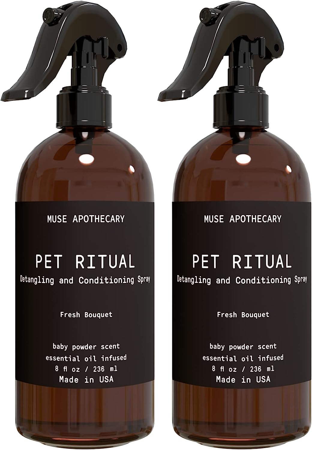 Muse Apothecary Pet Ritual Detangling Spray for Dogs & [...]