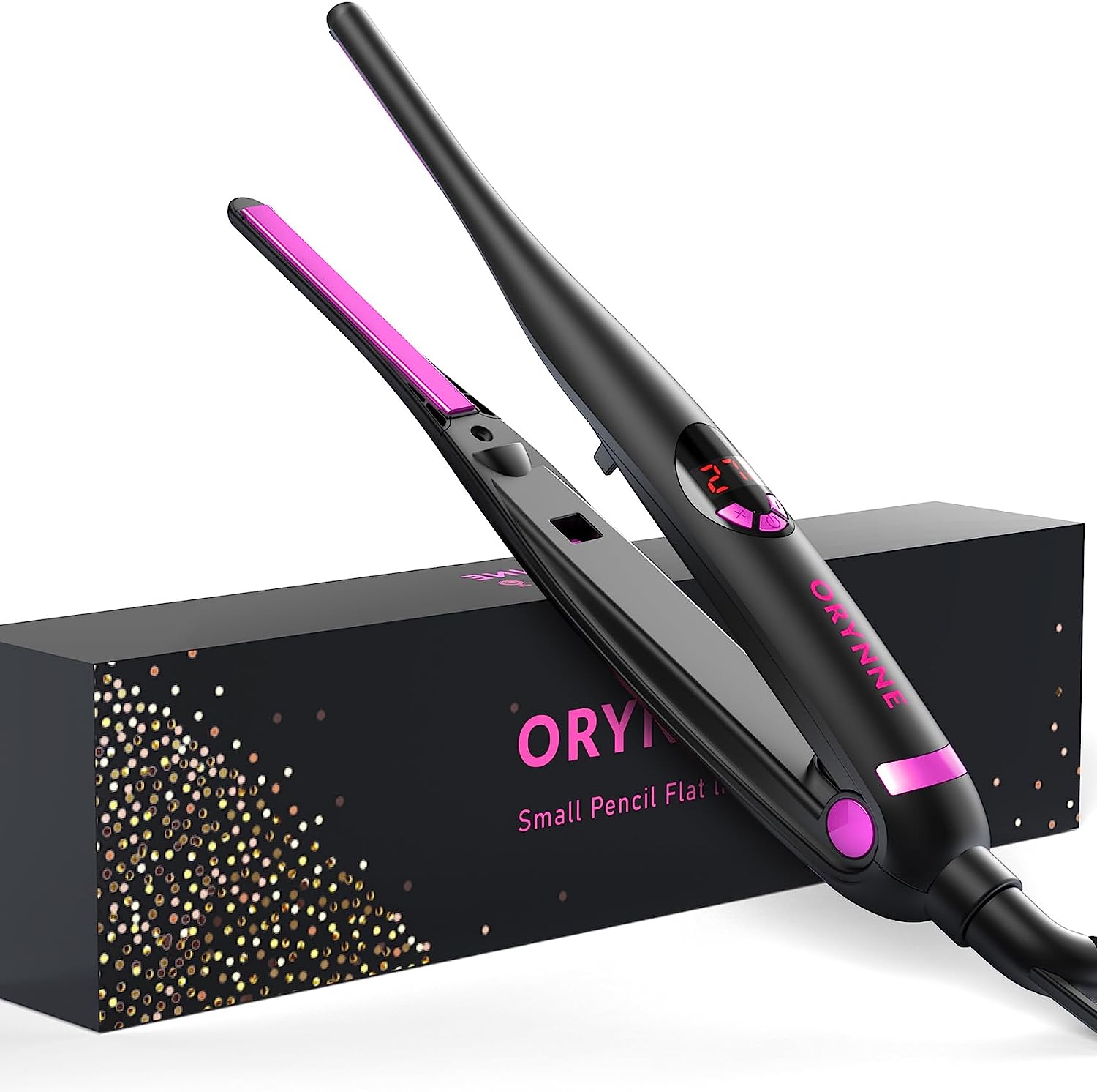 ORYNNE Small Flat Irons for Short Hair, 5s Ultra Fast [...]