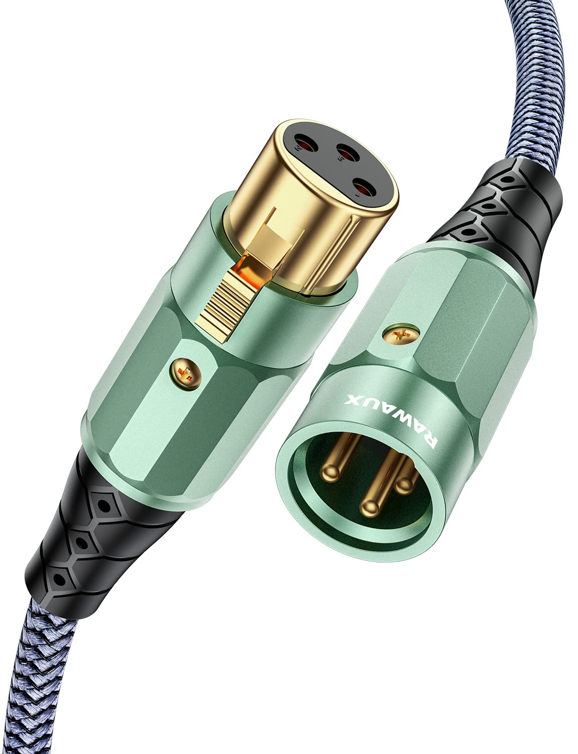 RAWAUX XLR to XLR Microphone Cable Premium XLR Male to [...]