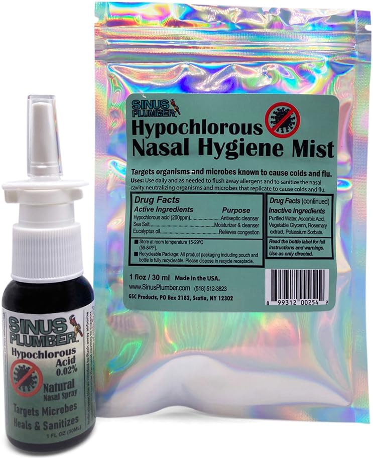 Sinus Plumber Antimicrobial Nasal Spray Removes [...]