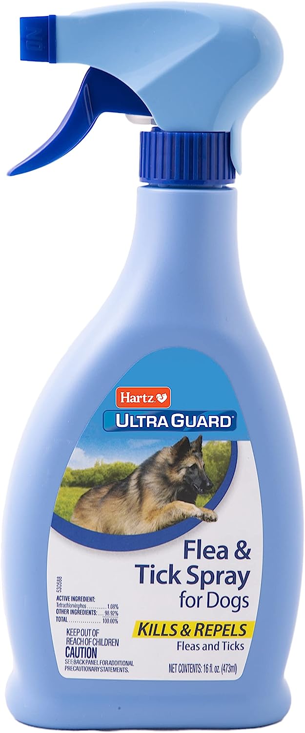 Hartz UltraGuard Flea & Tick Dog Spray, 032700106232