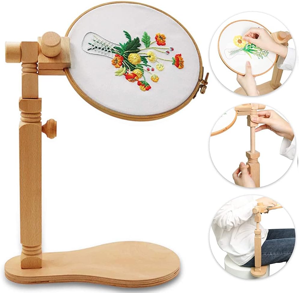 Embroidery Hoop Stand - Rotated Cross Stitch Stand [...]