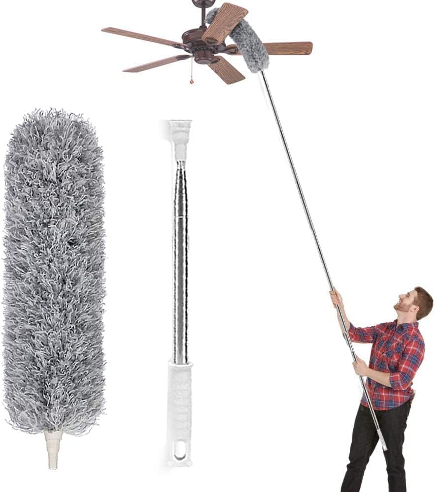 Microfiber Duster with Extension Pole(Stainless [...]