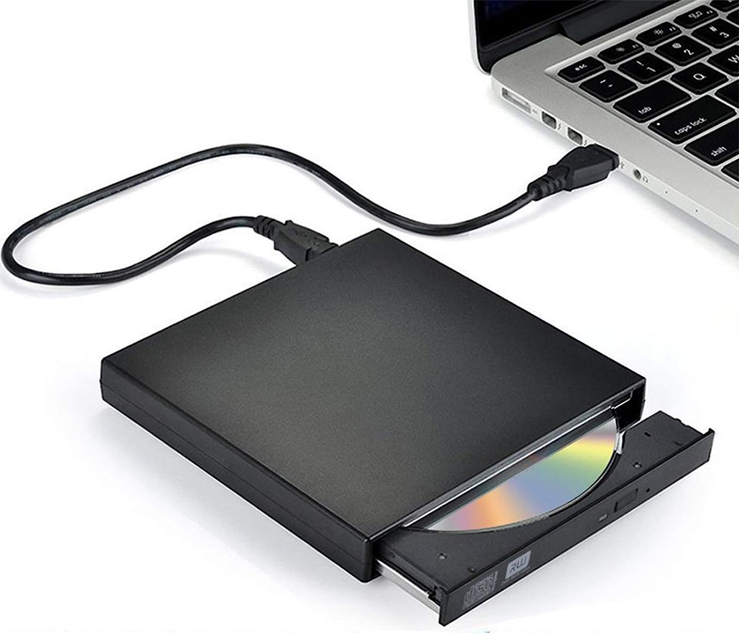 Blingco External CD DVD Drive, USB 2.0 Slim Protable [...]