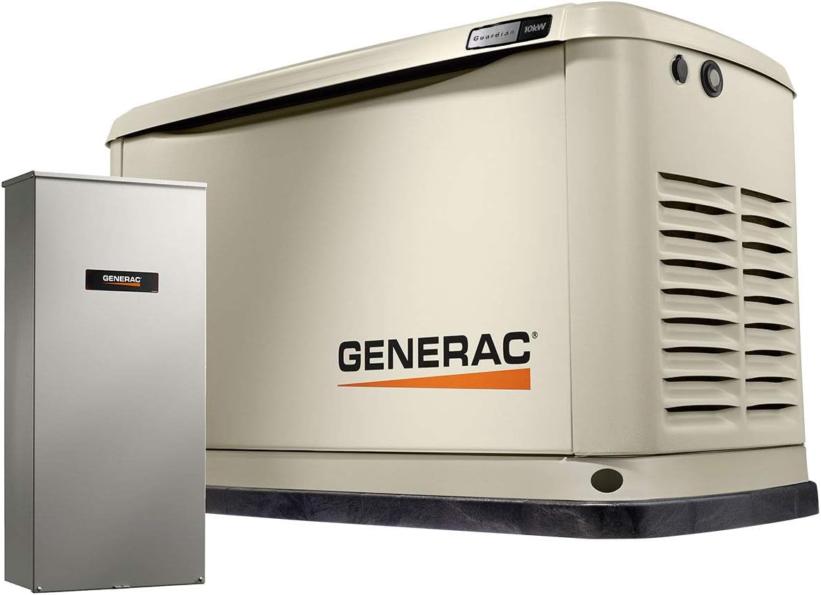Generac 7172 10kW Air Cooled Guardian Series Home [...]