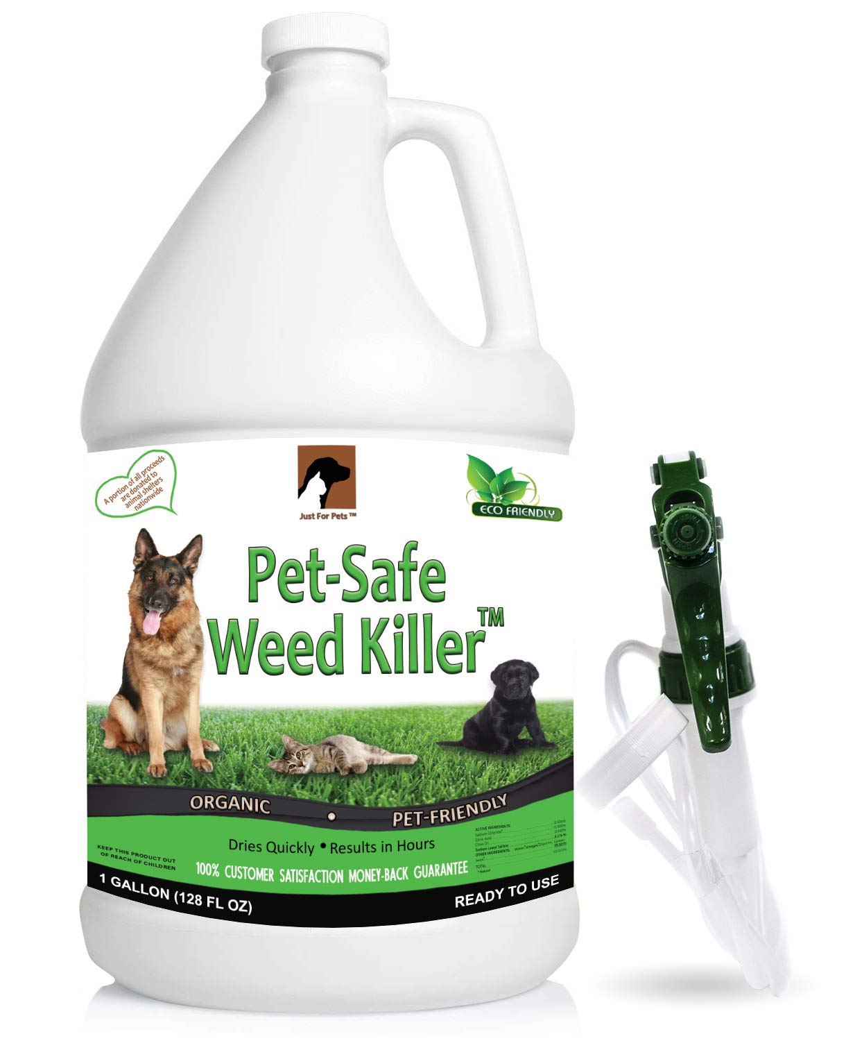 Just For Pets Weed Killer Spray (128 oz Gallon) NO [...]
