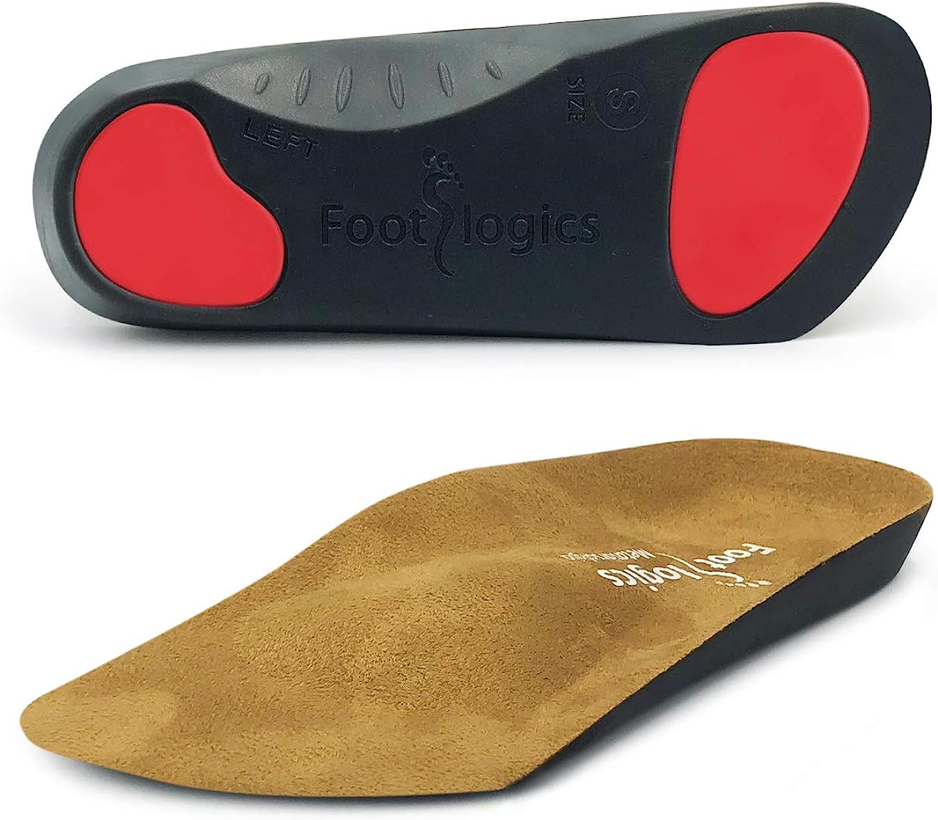 Footlogics 3/4 Length Orthotic Shoe Insoles with [...]
