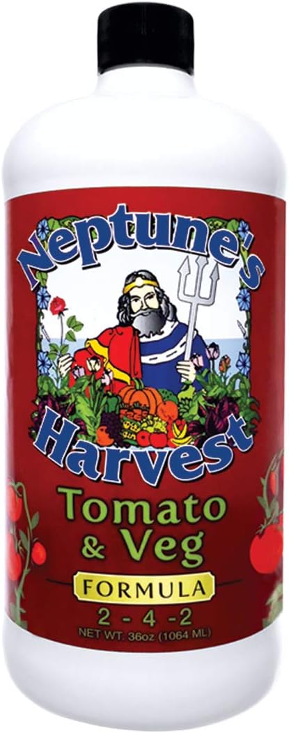 Neptune's Harvest Tomato & Veg Fertilizer 2-4-2, 36 oz