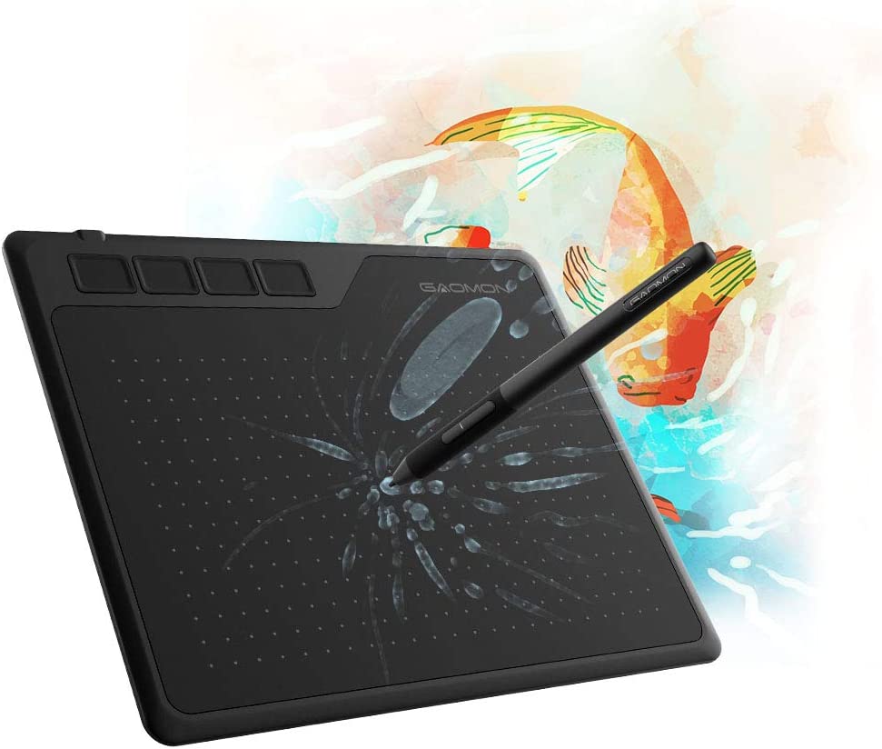 GAOMON S620 6.5 x 4 Inches Graphics Tablet with 8192 [...]