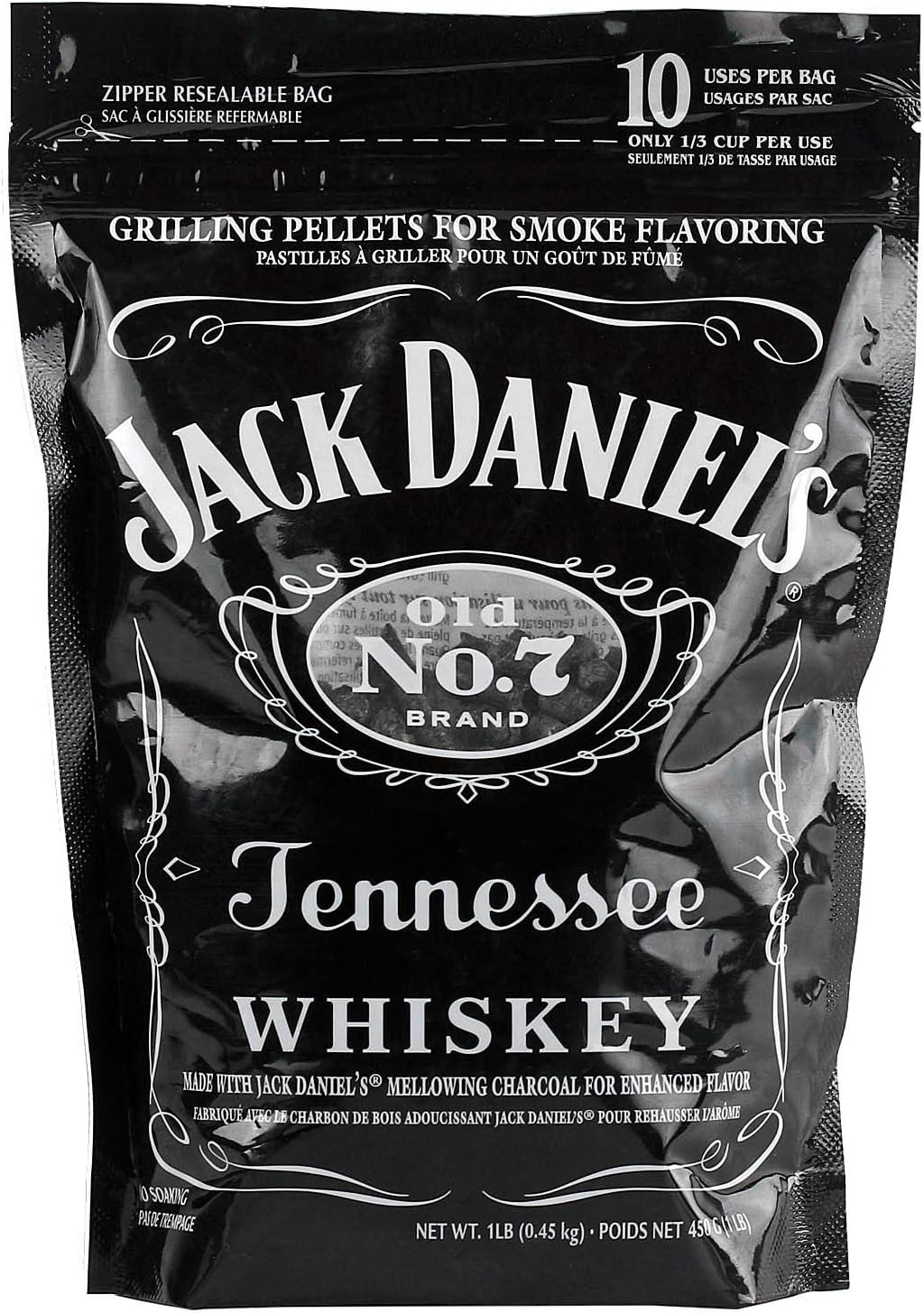 BBQrs Delight Jack Daniels Wood Pellets 1lb Bag