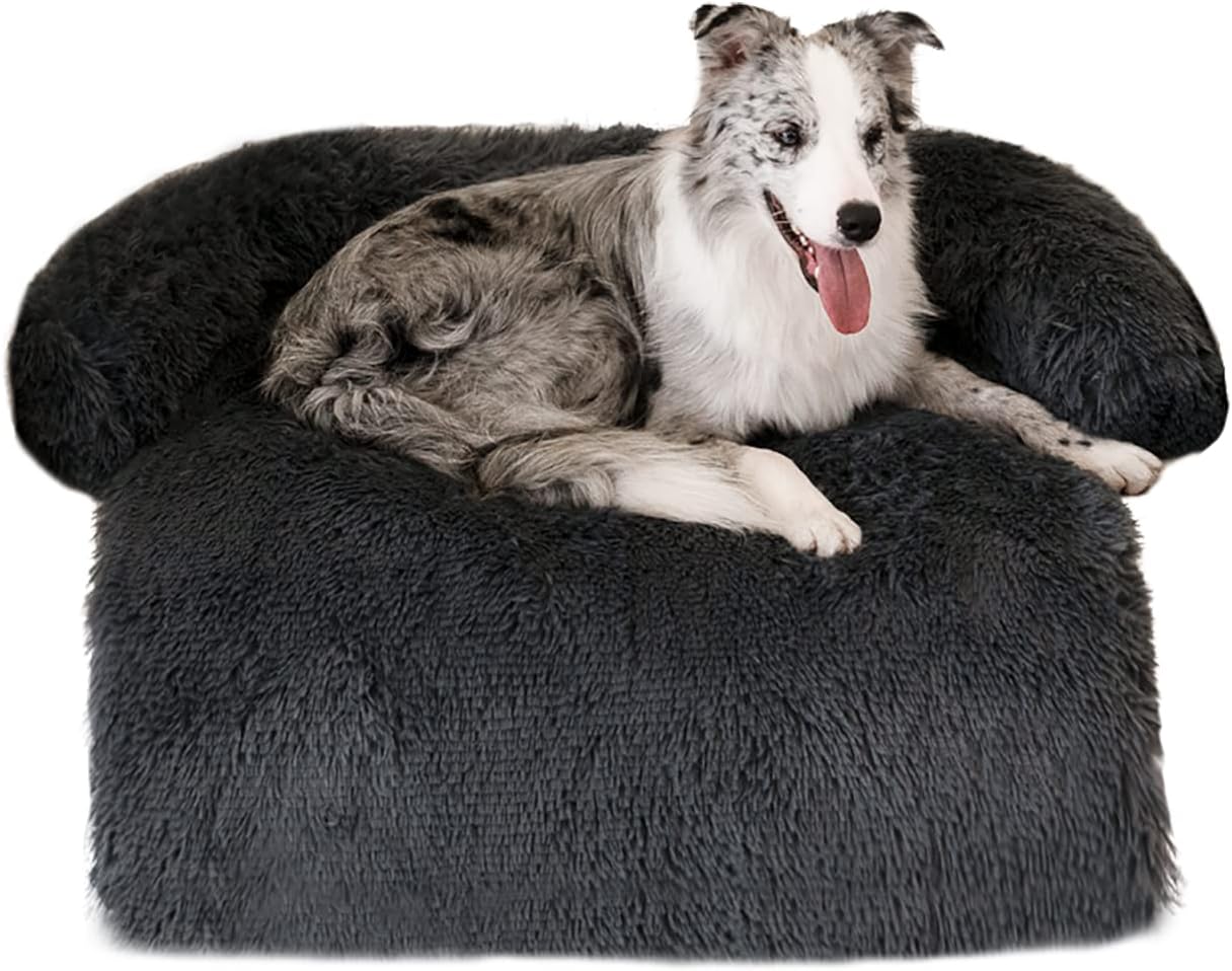 WELLYELO Large Calming Dog Bed Dog Sofa Couch Beds for [...]
