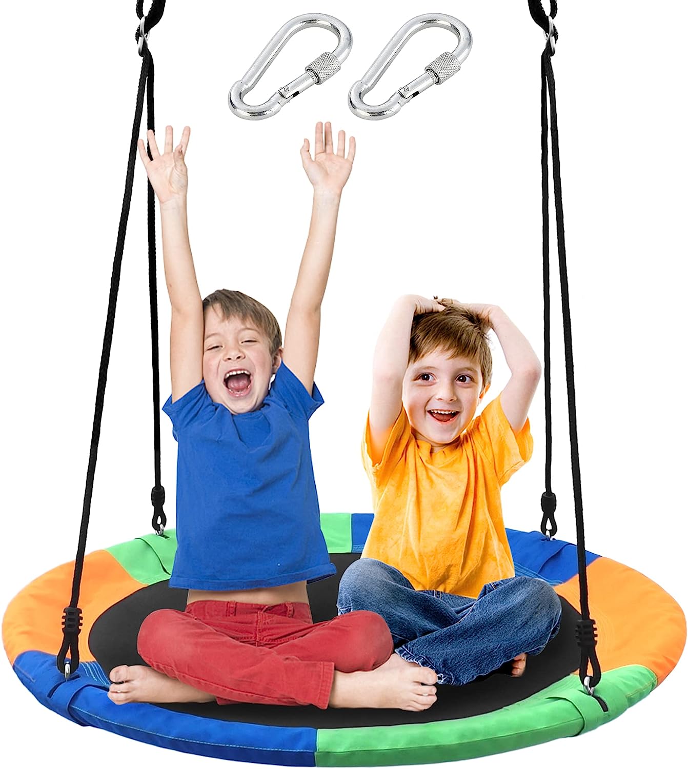 Saucer Tree Swing Seat for Kids 40 Inch Outdoor Round [...]